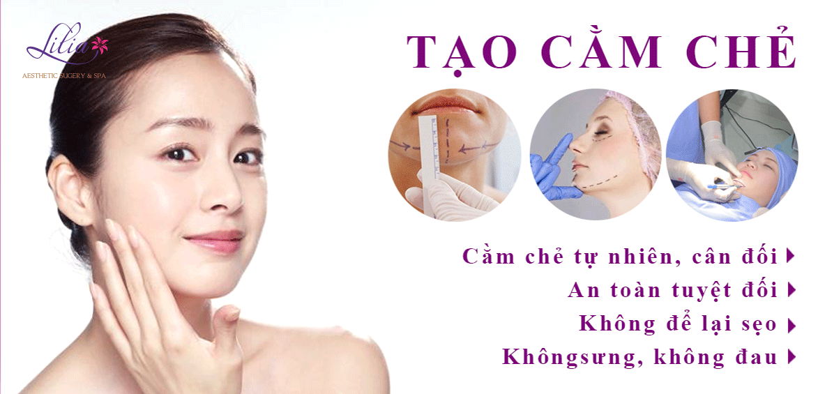 Tạo cằm chẻ 